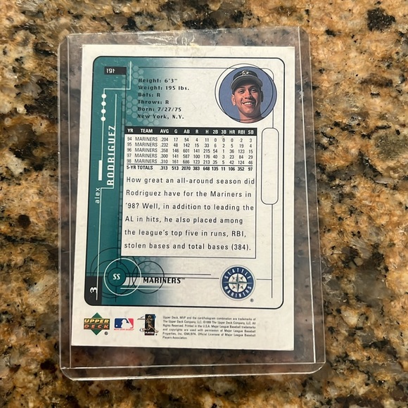 MARINERS Alex Rodriguez - Picture 2 of 2